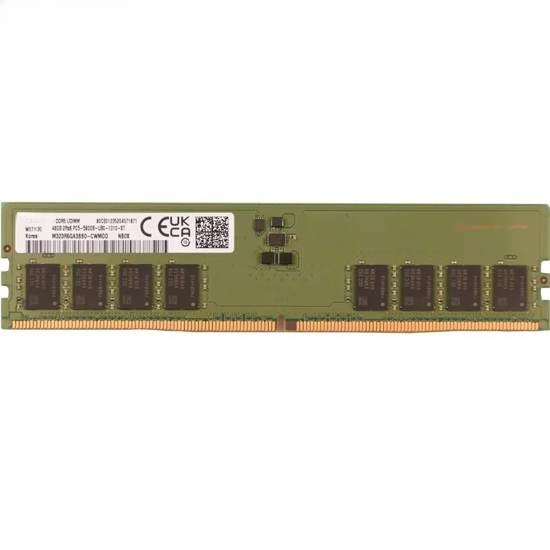 Ddr5 64Gb - Pamięć serwerowa M323R6GB3BB0-CWM DDR5-5600 UDIMM, niebufferowana