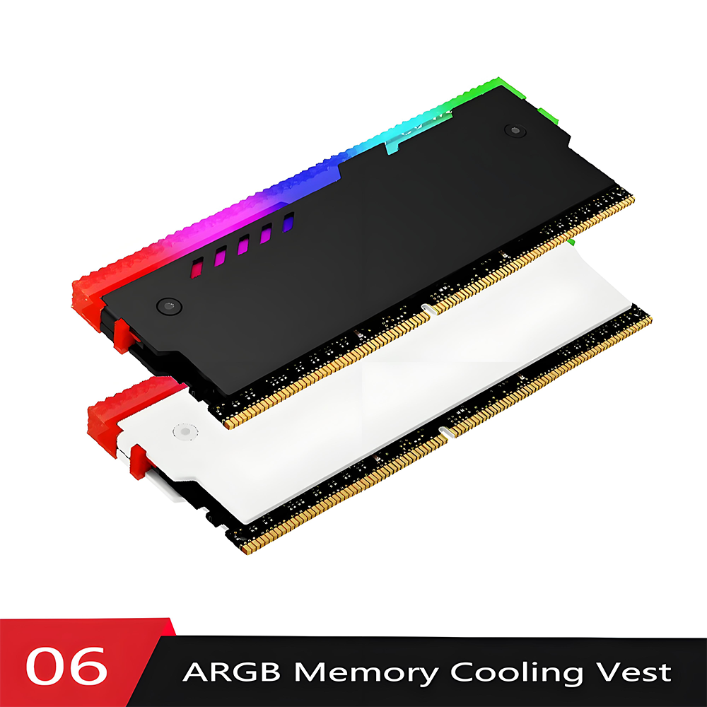 Ddr5 Rgb Ram - Uniwersalny radiator pamięci RAM do komputera