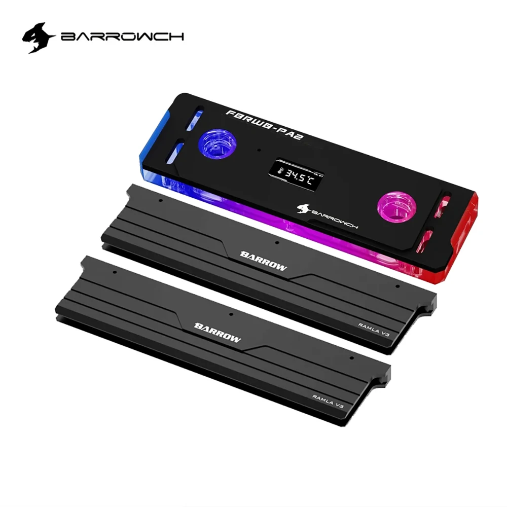 Ddr5 Rgb Ram - Barrowch DDR5/DDR4 Blok chłodzenia wodnego pamięci