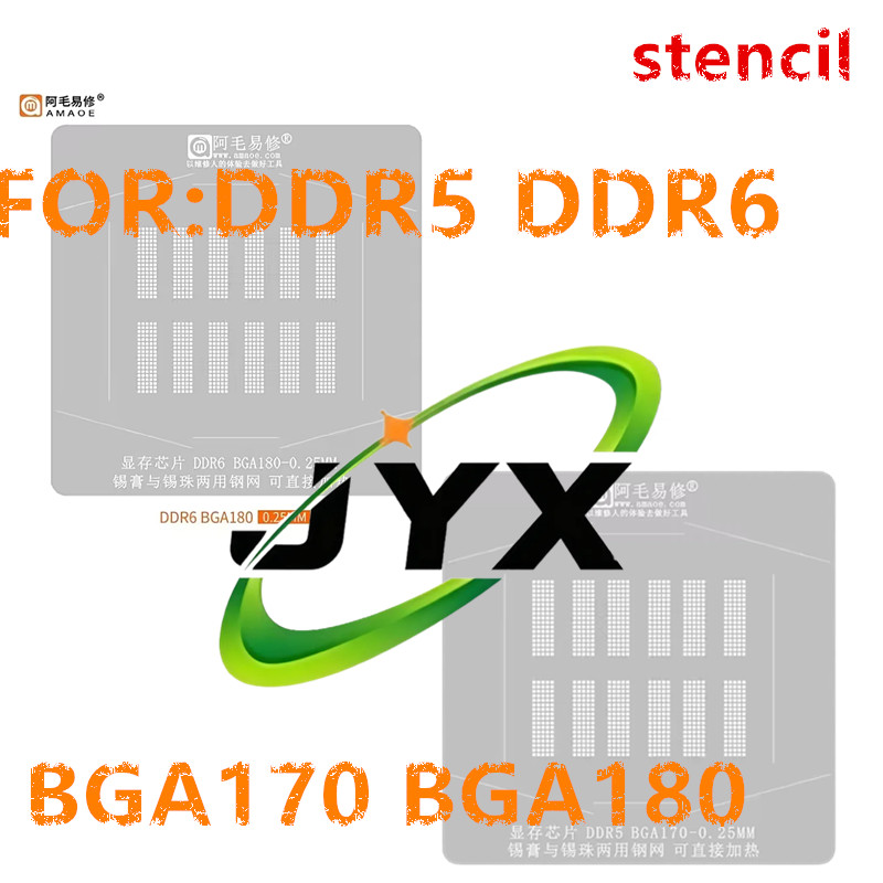 Ddr5 Kit - Szablon do reballingu BGA AMAOE dla