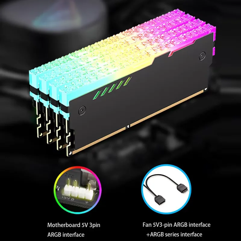 Radiator pamięci RAM RM-1, chł – Ddr5 Rgb Ram recenzja i cena