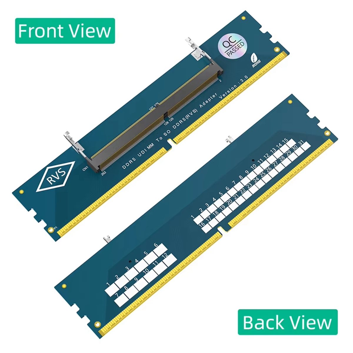 Adapter pamięci RAM T35C 2PCS  – Ddr5 Laptop Ram recenzja i cena