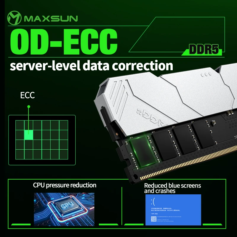 MAXSUN radiator pamięć RAM DDR – Ddr5 6000Mhz recenzja i cena