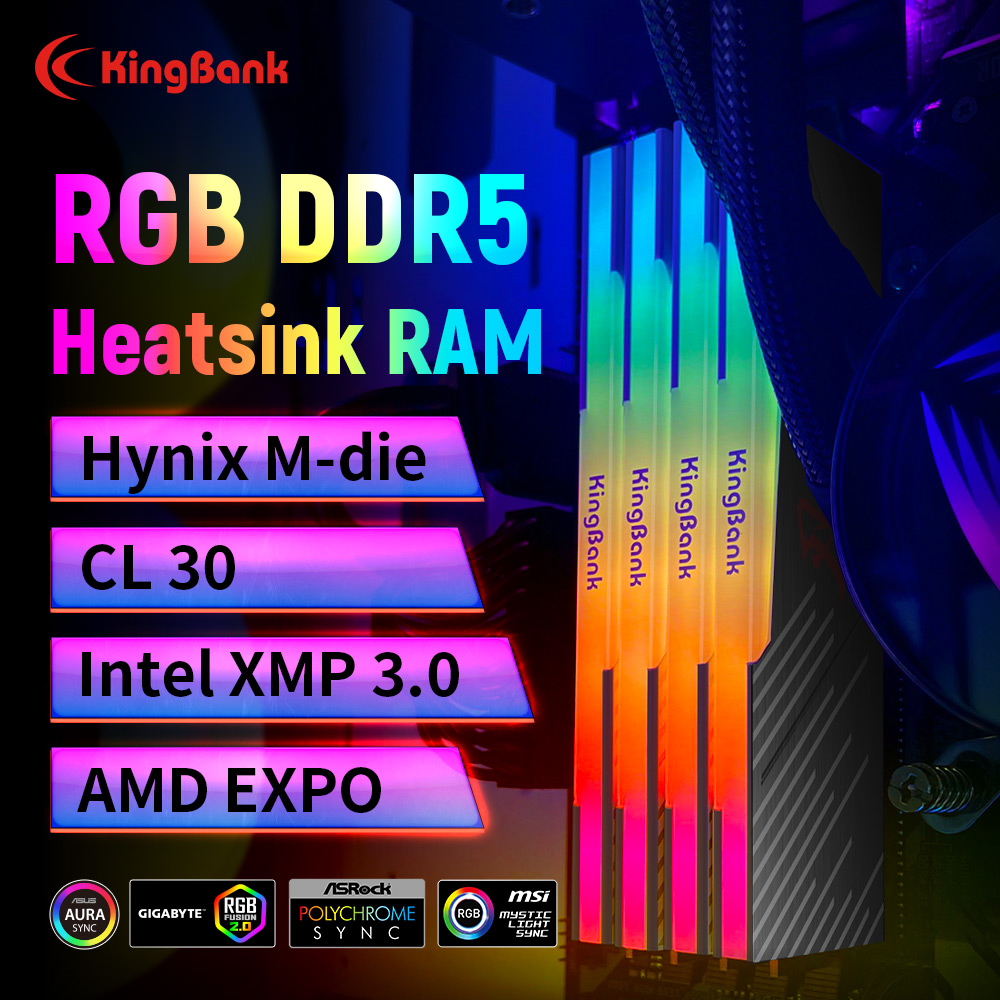KingBank KRRB DDR5 RGB SoarBla – Ddr5 6000Mhz recenzja i cena
