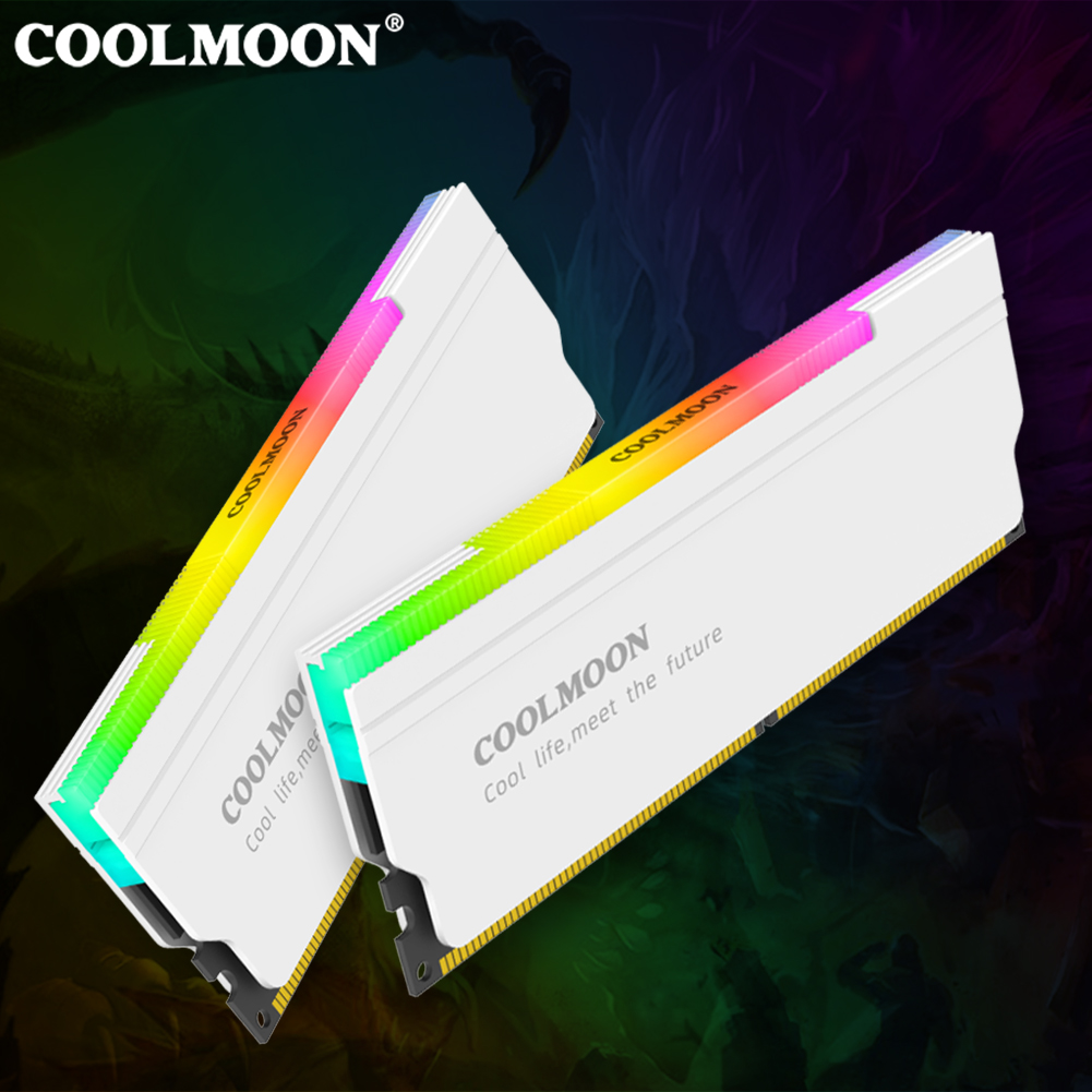 COOLMOON 5V-3PIN ARGB Radiator – Ddr5 Rgb Ram recenzja i cena