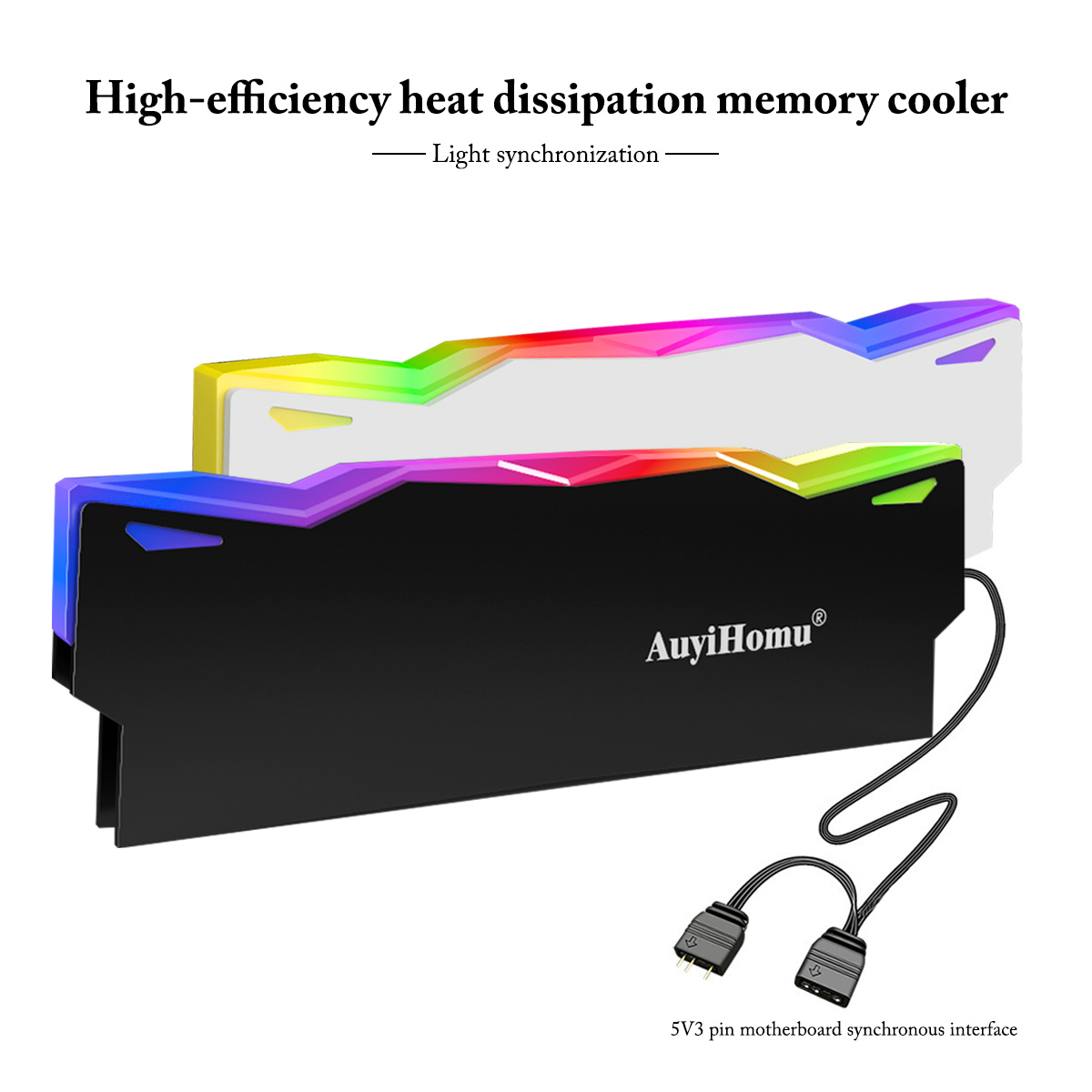 AuyiHomu Radiator RGB, 5V 3Pin – Ddr5 Rgb Ram recenzja i cena