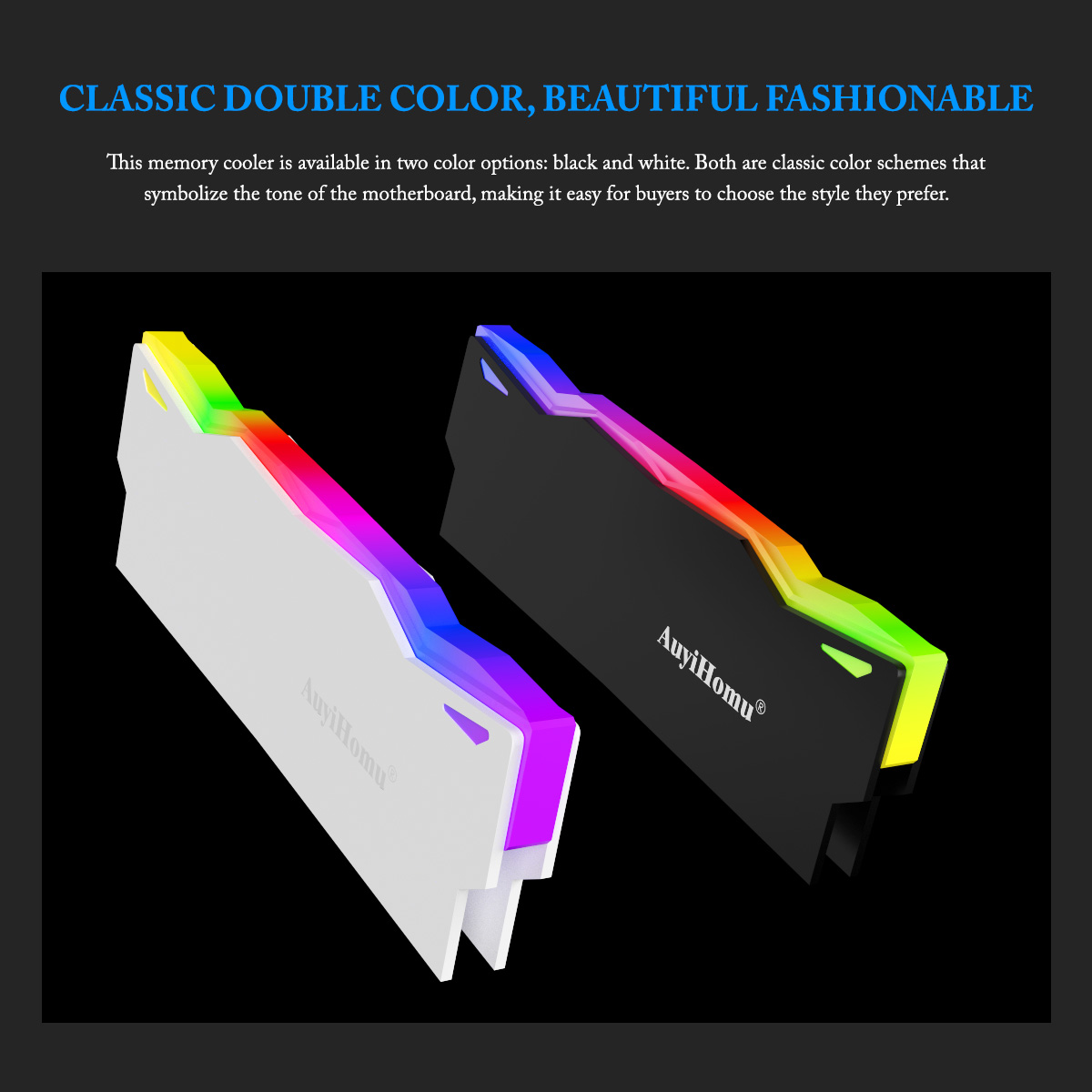 AuyiHomu Radiator RGB, 5V 3Pin – Ddr5 Rgb Ram recenzja i cena
